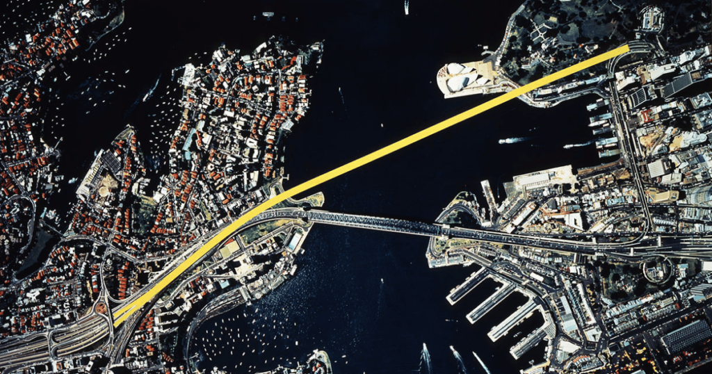 The Sydney Harbour Tunnel Road Map
