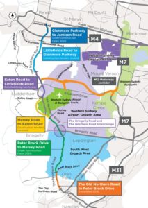 Northern Road upgrade map