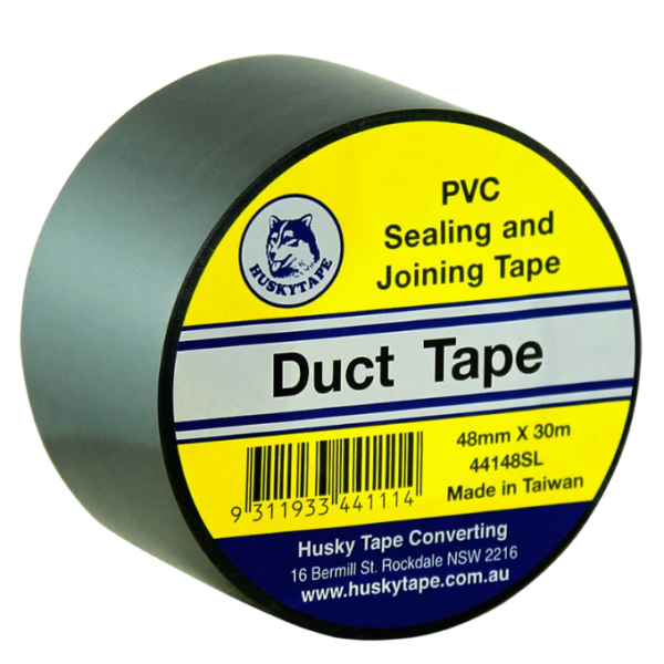 High-quality Duct Tape provides strong adhesion for sealing ducts, bundling cables, and temporary repairs.