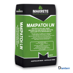 Makpatch LW lightweight fire-rated polymer modified cementitious mortar for steel connection plates on precast concrete panels and tilt slab construction