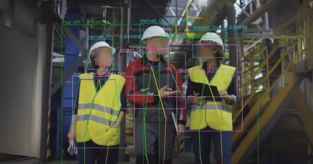 AI Identifying Safety Compliance on Construction Site